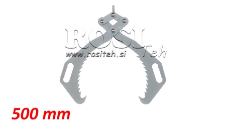 GARRA FLORESTAL MANUAL HD50 (500MM) - GALVANIZADAS