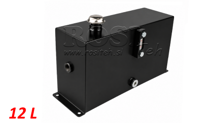 TANQUE METÁLICO 12 LITROS CUBO 255X155X450MM COMPLETO COM EQUIPAMENTO