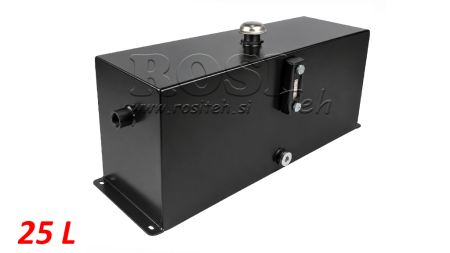 TANQUE METÁLICO 25 LITROS CUBE 260X210X600MM COMPLETO COM EQUIPAMENTO