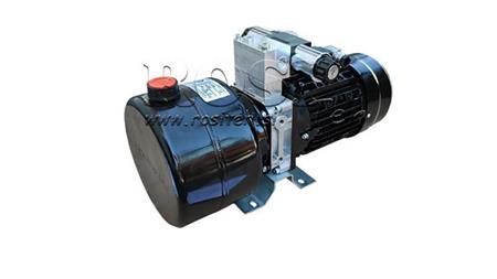 AGREGADO HIDRÁULICO MINI 230V AC (0.75 kW) 85 bar - 3.7 cc - 5.2 lit/min - tanque 4 lit