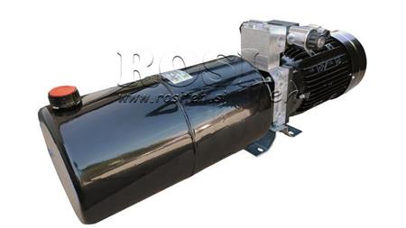 AGREGADO HIDRÁULICO MINI 230V AC (2.2 kW) 120 bar - 8.0 cc - 11.2 lit/min - tanque 12 lit