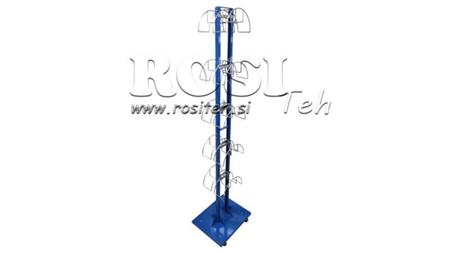 CARRO PARA ARMAZENAR MANGUEIRAS HIDRÁULICAS 10 LUGARES