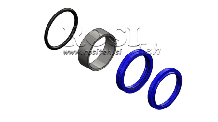 KIT DE VEDAÇÃO PARA CILINDRO HIDRÁULICO MONO 60/50