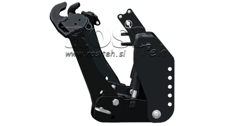 LEVANTE HIDRÁULICO FRONTAL UNIVERSAL CAT. 2 1500KG PRETO (RAL 9005)