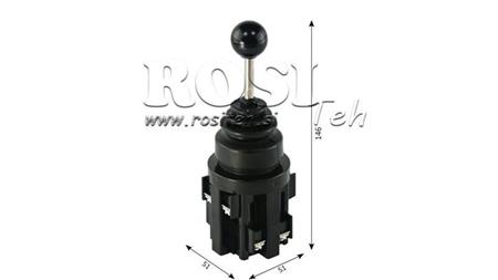 JOYSTICK DE CONTROLE ELÉTRICO 5 POS