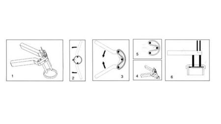 ferramenta para substituir selos hidráulicos