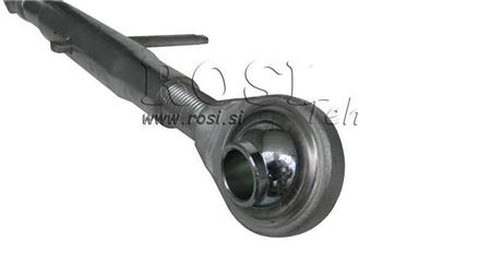 barra de tração roscada automática para trator categoria 3 M36x3-675/950