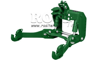 LEVANTE HIDRÁULICO FRONTAL UNIVERSAL CAT. 2 1500KG - VERDE (RAL 6001)