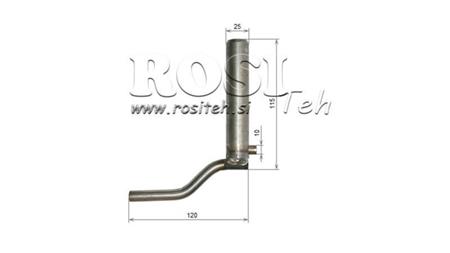 BOLA DE CAMINHÃO BASCULANTE 8 TON PARA CAIXA FI60 DIREITA