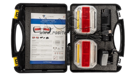 KIT DE LUZ MAGNÉTICA LED - SEM FIO 12/24V CANBUS