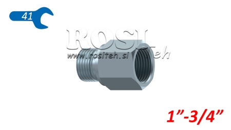 HIDRAVLIČNI ADAPTER MOŠKI - ŽENSKI 1 - 3/4