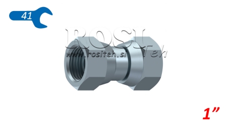 HIDRAVLIČNI DVOVIJAČNIK DVOJNA VRTLJIVA MATICA BSP 1
