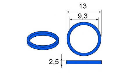 VEDAÇÃO PARA CONECTOR MULTI-FASTER 1/4 PARTE MÓVEL