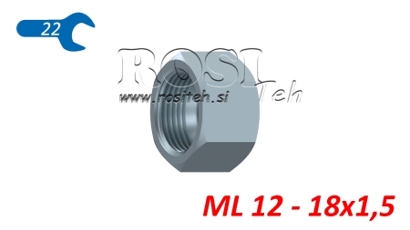 HIDRAVLIČNA MATICA ML (12L) M18x1,5