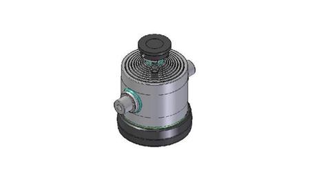 9049S -CILINDRO TELESCÓPICO PADRÃO/BOLA 9 ESTÁGIOS VIAGEM 1842 DIÂMETRO 300