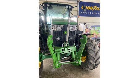 LEVANTE HIDRÁULICO FRONTAL UNIVERSAL CAT. 2 1500 KG - VERDE (RAL 6001)
