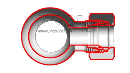 KOVINSKA CEV BANJO 3/8 Z MATICO