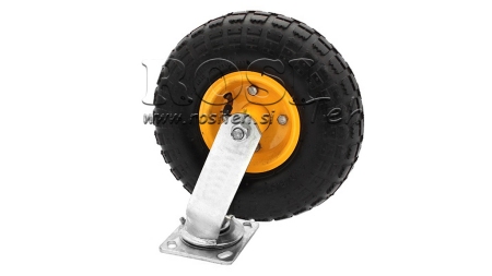 RODA PNEUMÁTICA 21/25cm BASE GIRATÓRIA SC80