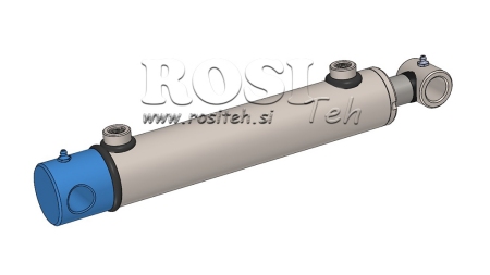 FUNDO DE CILINDRO HIDRÁULICO COM FURO DE FIXAÇÃO 