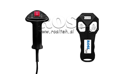 12 V GUINCHO ELÉTRICO RS-8000 - 3620 KG - CABO DE AÇO - ECO