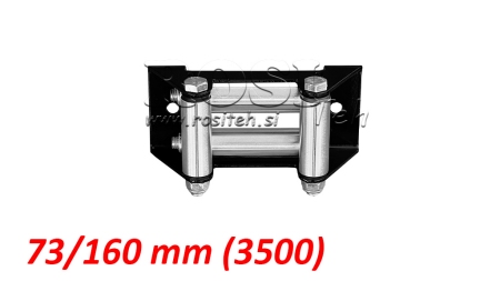 GUIA DE ROLETES PARA CABO DE AÇO (3500) 73x160