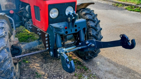 UNIVERZALNI KIT PREDNJA ČELNA HIDRAVLIKA 2KAT ZA TRAKTOR 1500kg