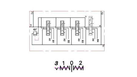 DIAGRAMA DE FIOS 4xP40 FLOTANTE