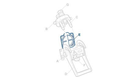 TAMPA PARA MULTI-FASTER 2,3VIAS