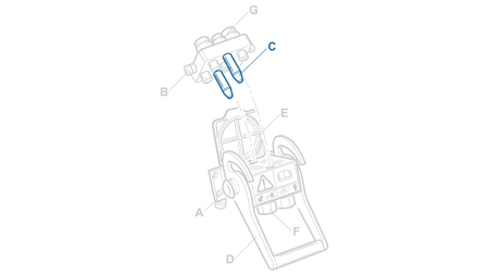 GUIAS PARA MULTI-FASTER PARTE MÓVEL