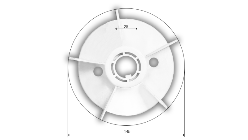 VETERNICA ELEKTROMOTORJA MS 100