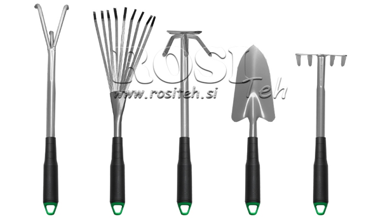 CONJUNTO DE FERRAMENTAS DE JARDIM 5 PCS