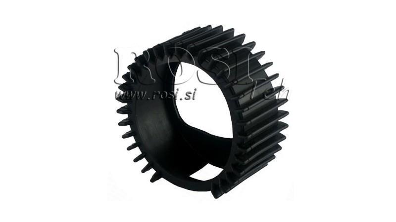 BORRACHA PROTETORA PARA MANÔMETRO DN63 - PRETO