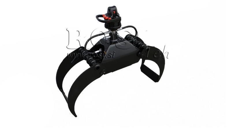 GOZDARSKA KLEŠČA LG800 kg - 1000 mm ROTATOR 3000/1500 KG Z OSJO