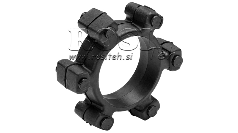 ACOPLAMENTO EM ESTRELA PARA INSERTO DE BORRACHA ND11-ND13-ND15 (55mm)