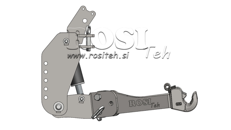 LEVANTE HIDRÁULICO FRONTAL UNIVERSAL CAT. 3 2250KG