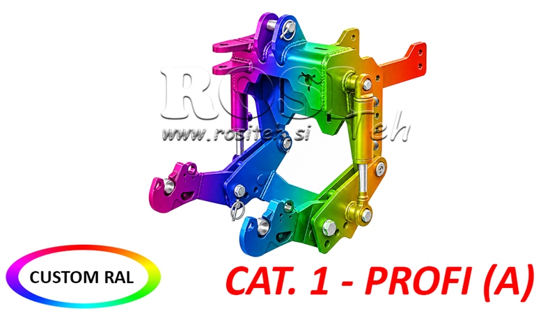 LEVANTE HIDRÁULICO FRONTAL UNIVERSAL CAT. 1 - PROFI AUTOMATIC 800 KG (RAL À SUA ESCOLHA)