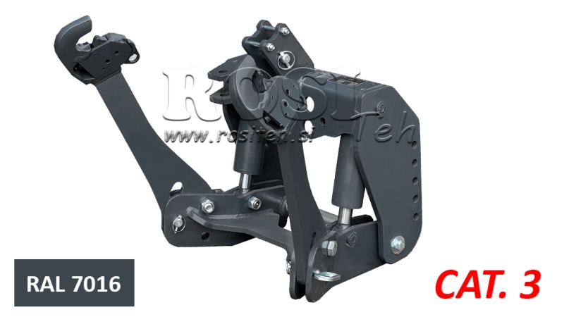 UNIVERZALNI KIT PREDNJA ČELNA HIDRAVLIKA 3KAT ZA TRAKTOR 2250kg