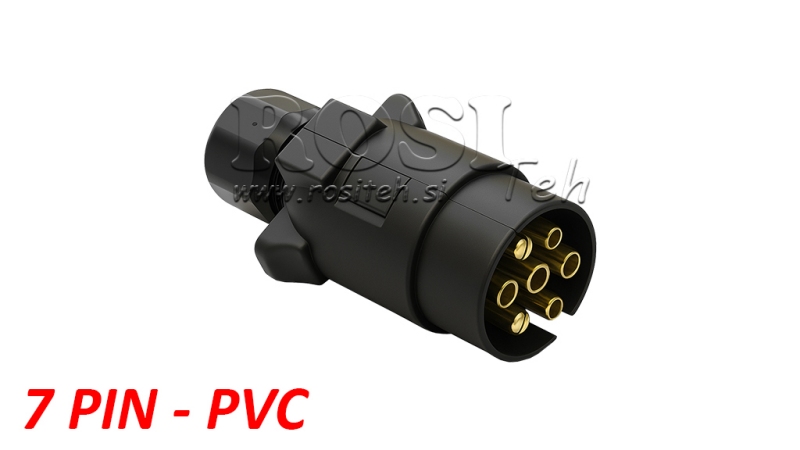 PLUGUE DE 7 PINOS PVC