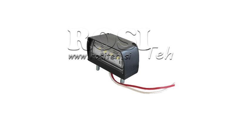 LUČ ZA REGISTRSKO TABLICO 12/24V - LED
