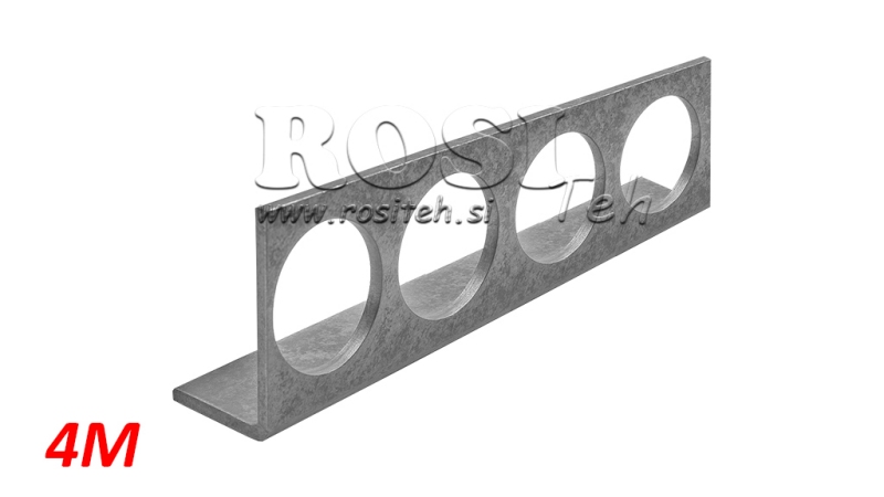 SUPORTE PARA ACOPLAMENTO RÁPIDO FEMEA PUSH PULL 4M