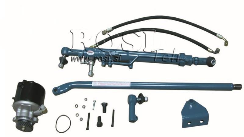 CONJUNTO DE DIREÇÃO HIDRÁULICA AUXILIAR PARA FORD 5000 COM BOMBA ORIGINAL