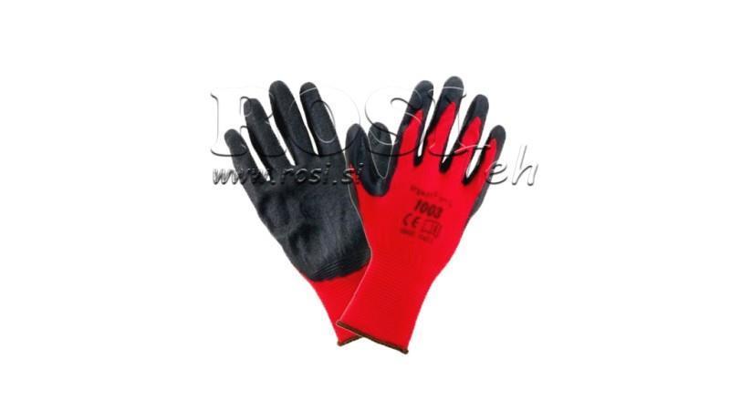 LUVA REVESTIDA DE LATEX - TAMANHO 11