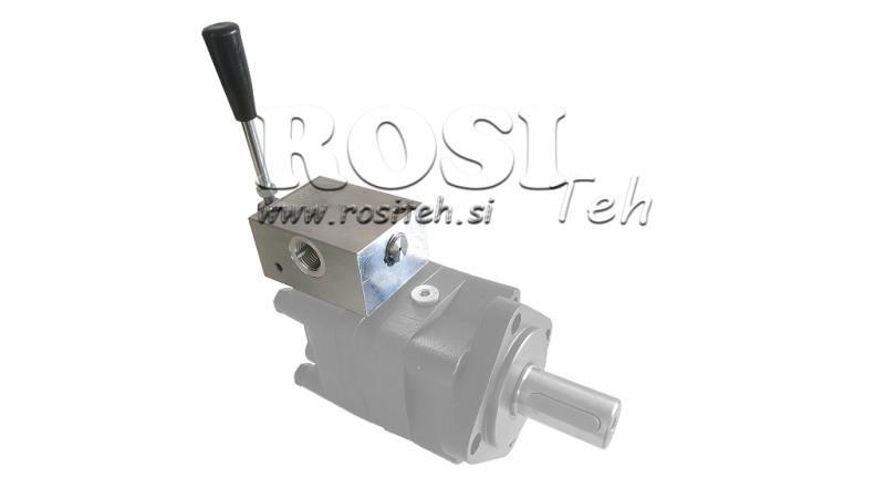 VÁLVULA MANUAL PARA HIDROMOTOR MS CENTRO FECHADO - 50lit