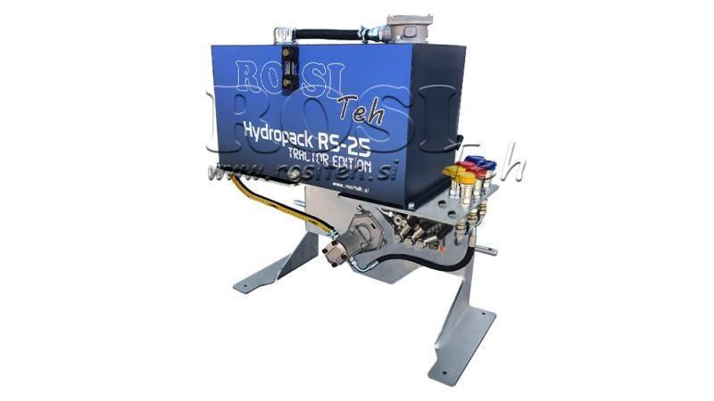 AGREGADO HIDRÁULICO DE TRACTOR COM CAPACIDADE DE 100lit FLUXO 53lit/min 3XP80