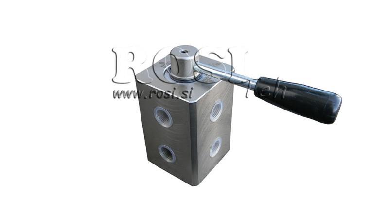 VÁLVULA MANUAL DE 6 VIAS DF 3/8 - 35lit - ECO