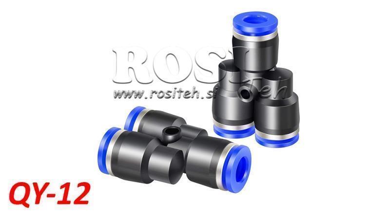PLUG PNEUMÁTICO Y CONECTOR TPA SEM ROSCA QY-12