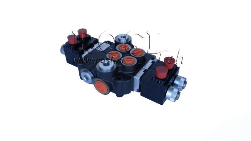 VÁLVULA HIDRÁULICA 2xZ80 12V DC