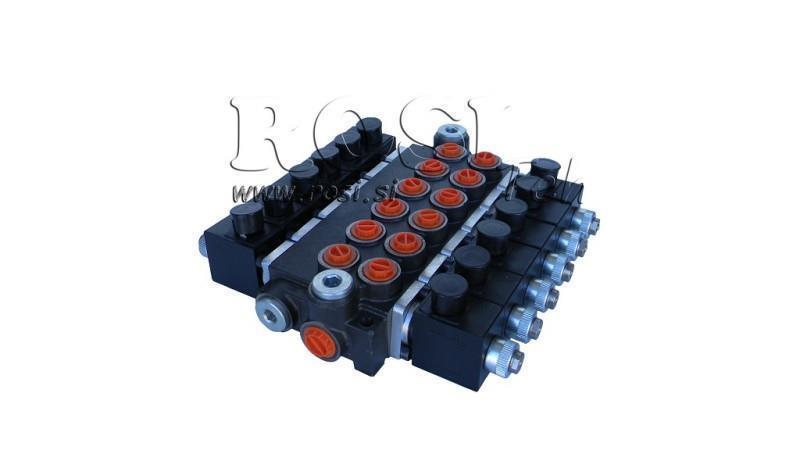 VÁLVULA HIDRÁULICA 6xZ50 12V DC