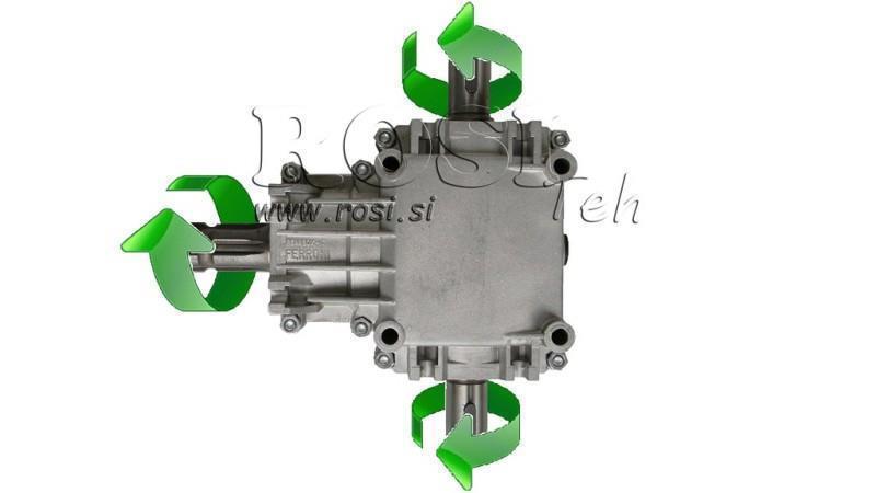 REDUTOR DE ÂNGULO PTO-R22T 1:2 (23HP-17kW)