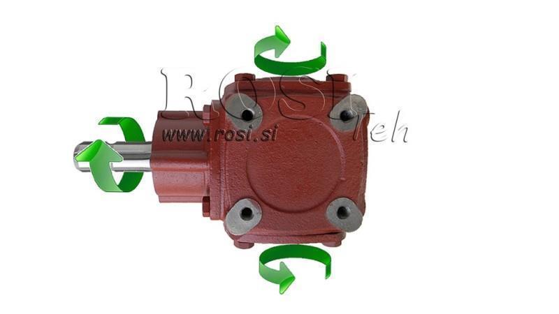 REDUTOR DE ÂNGULO TB-19J 1.46:1 (23HP-16.9kW)